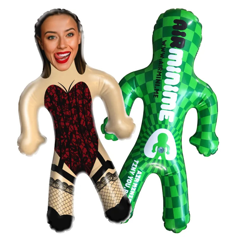 Custom Inflatable Balloon Blow Up Dolls Sexy Bodysuit Doll Custom Face Air Doll  Gift for Couple
