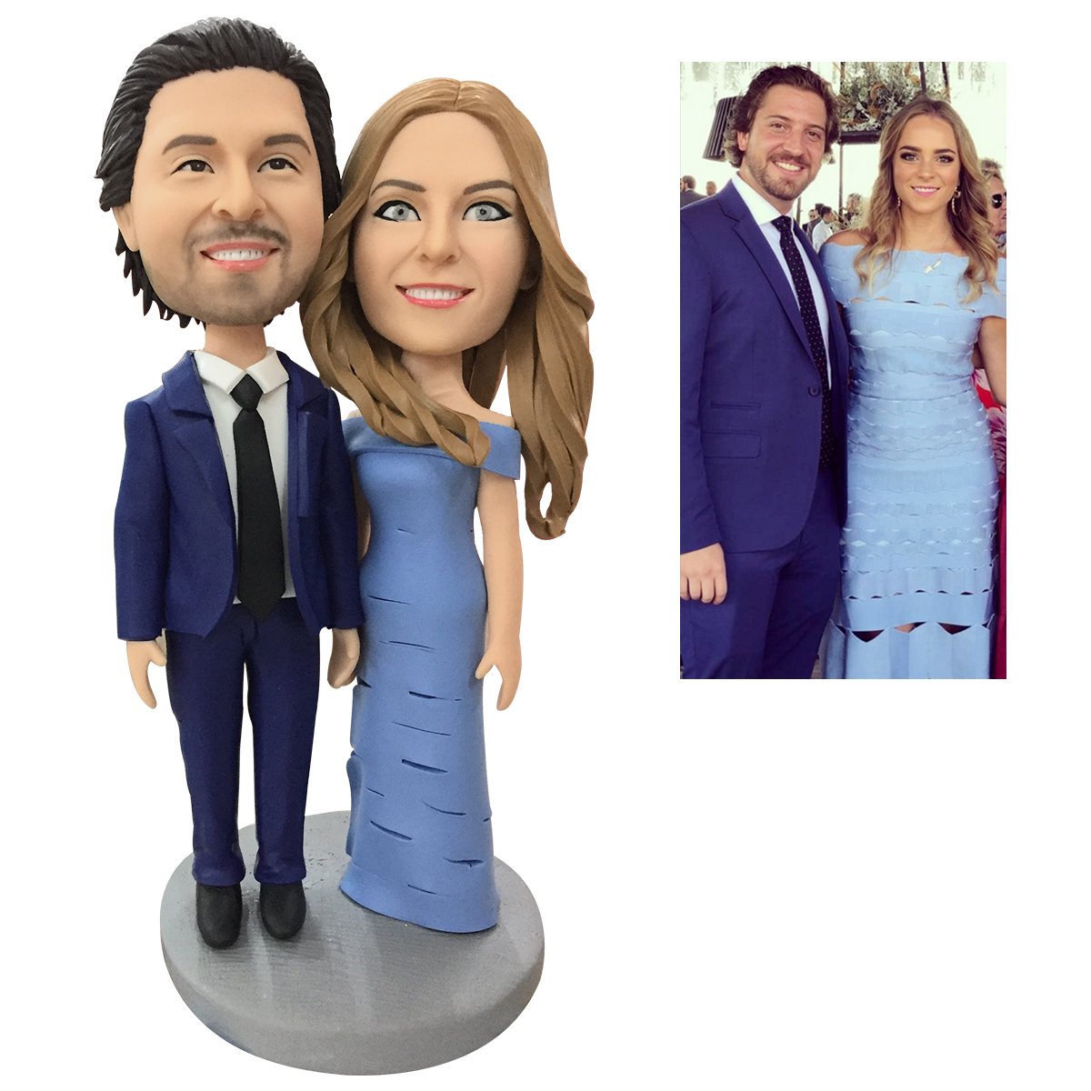 personalized bobblehead keepsake full character personalized mini figure pet lover fully display