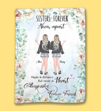 flannel personalized design blanket gift for sister
