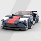 2017 Ford GT Creative Vehicle Racing Car Building Blocks Construction Toy Brick Figures Gift for Car Lover - DiyGiftly