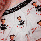 personalized face photo mens underwear anniversary surprise gift for boyfriend