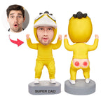 custom bobble head fun tribute someone special bobblehead keepsake character funny bird front view