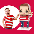 Birthday Gifts Full Body Customizable 1 Person Custom Brick Figures Small Particle Block Toy Cute Kids