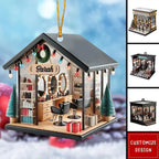 2024 New Release Personalized Hair Salon Acrylic Ornament Gift For Hairdresser 692113 - DiyGiftly