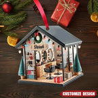 2024 New Release Personalized Hair Salon Acrylic Ornament Gift For Hairdresser 692113 - DiyGiftly
