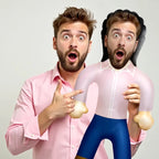 personalized photo air minime doll funny party display gift for boyfriend