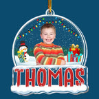 2025 Kids Custom Christmas Names - Personalized Kids Photo Ornament 716654 - 718654 - DiyGiftly