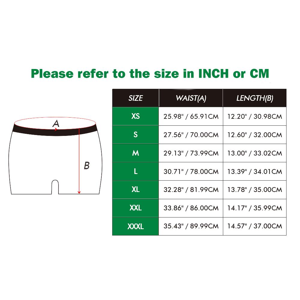 personalized face photo soft stretch comfort mens underwear gift for boyfriend
