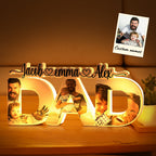 light up dad s world custom gift for dad personalized gift