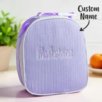 Personalized Lunch Bag with Embroidered Name Gift for Kids