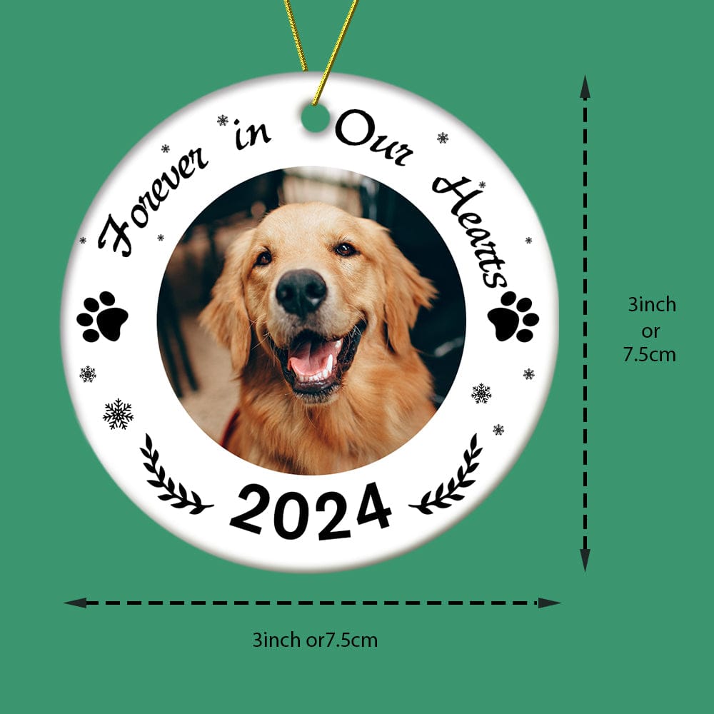 christmas ornament personalized design loss of dog gift hanging keepsake gift display