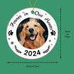 christmas ornament personalized design loss of dog gift hanging keepsake gift display
