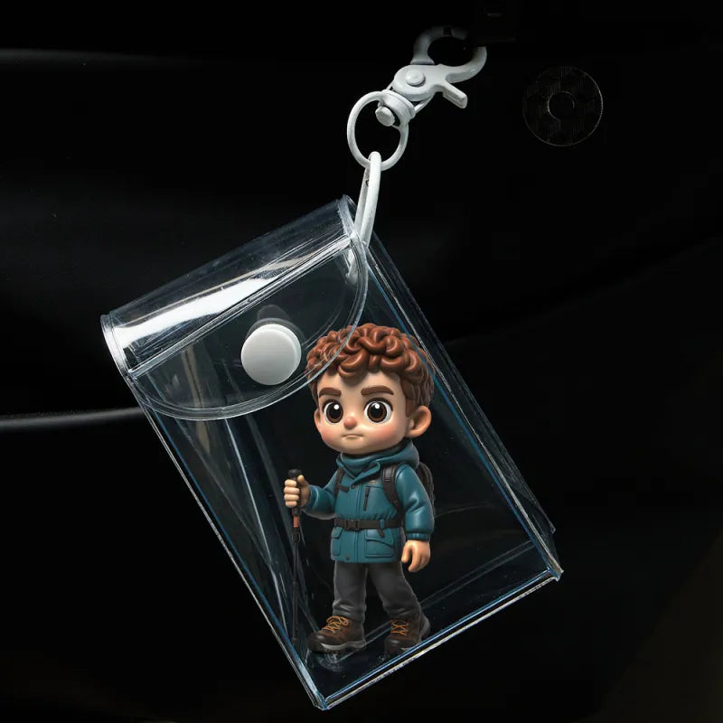 mini figure personalized gift for daughter front detail