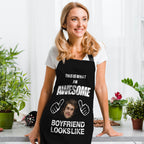 Custom Face Apron Personalized Boyfriend Funny Apron