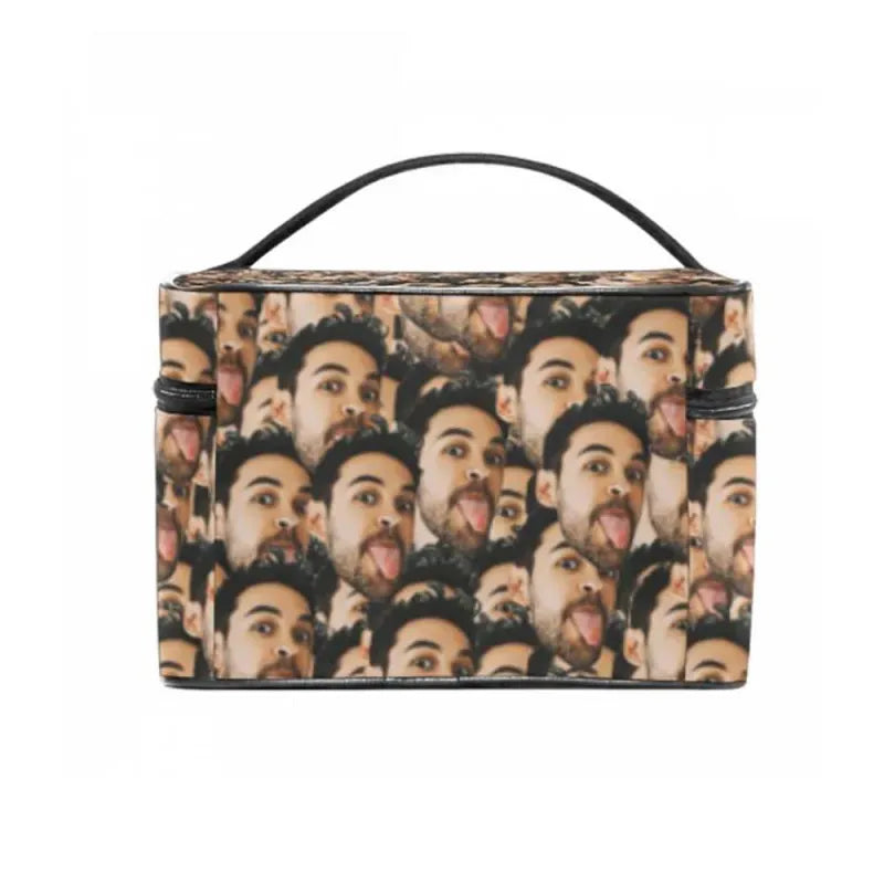 Custom Face Makeup Bag Personalized Photo Cosmetic Storage Pouch