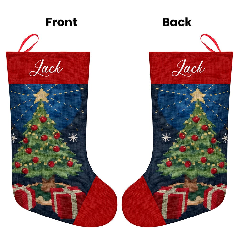 Personalized Christmas Stockings Custom Name Christmas Stocking