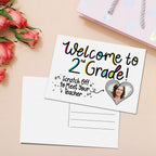 Custom Photo Teacher Reveal Scratch Card Personalized Meet the Teacher Scratch off Card