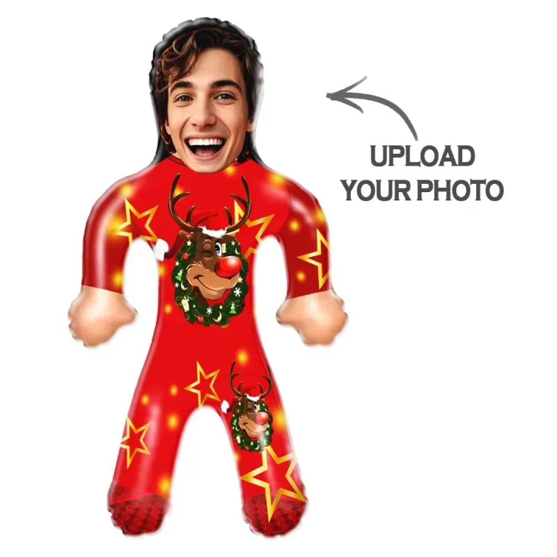 air minime doll personalized face photo holiday surprise gift for boyfriend