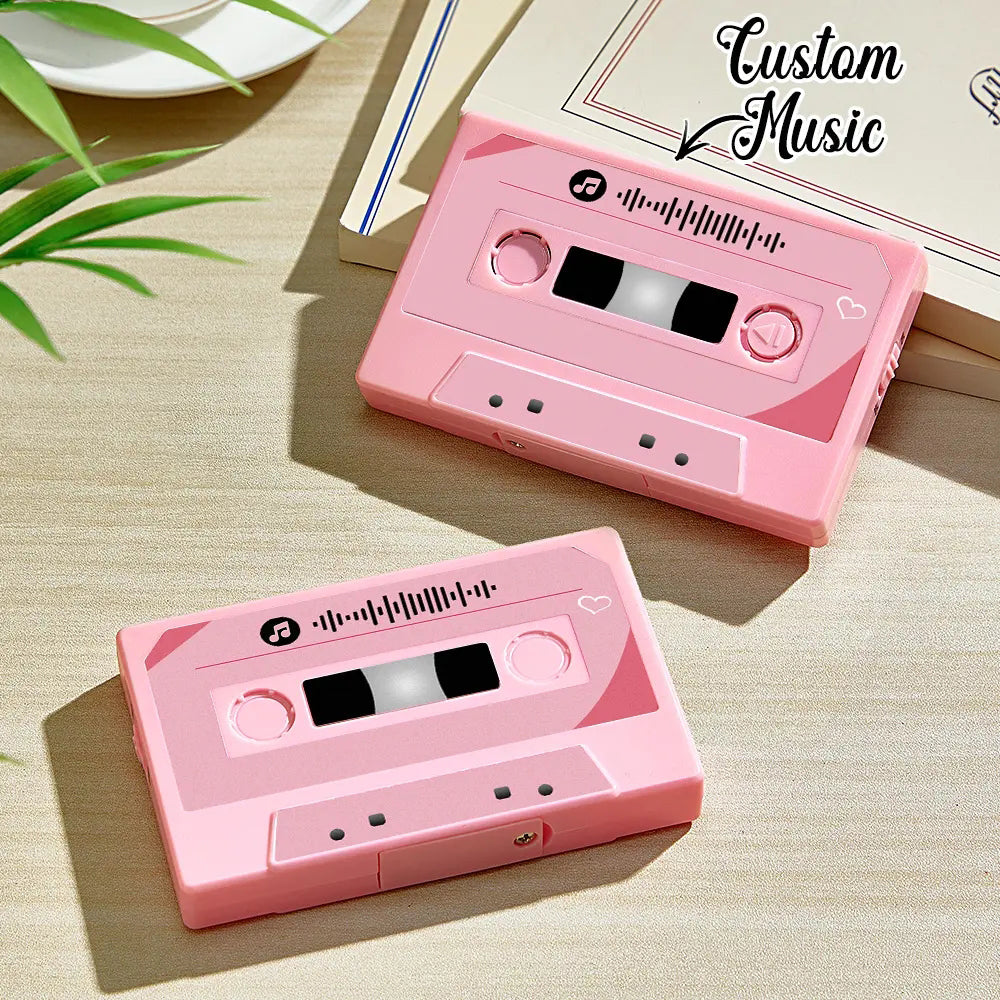 Personalized Vintage Recordable Cassette Phonograph Music Box Birthday Card Wish Christmas Gift Anniversary Birthday Gift For Bestie