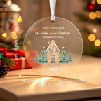 sweet home personalized acrylic ornament as a housewarming gift