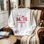 Grandma Nana Mimi Valentine's Day Gift Personalized Double Sided Sweatshirt 764523-764569