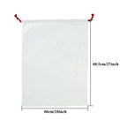 Personalised Santa Sack Large Christmas Gift Bag with Drawstring for Christmas Party Supplies