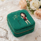 pink jewelry box personalized gift for best friend