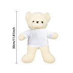 Personalized Teddy Bear Plush Toys Custom Photo Bear Stuffed Animal Doll Gifts for Her