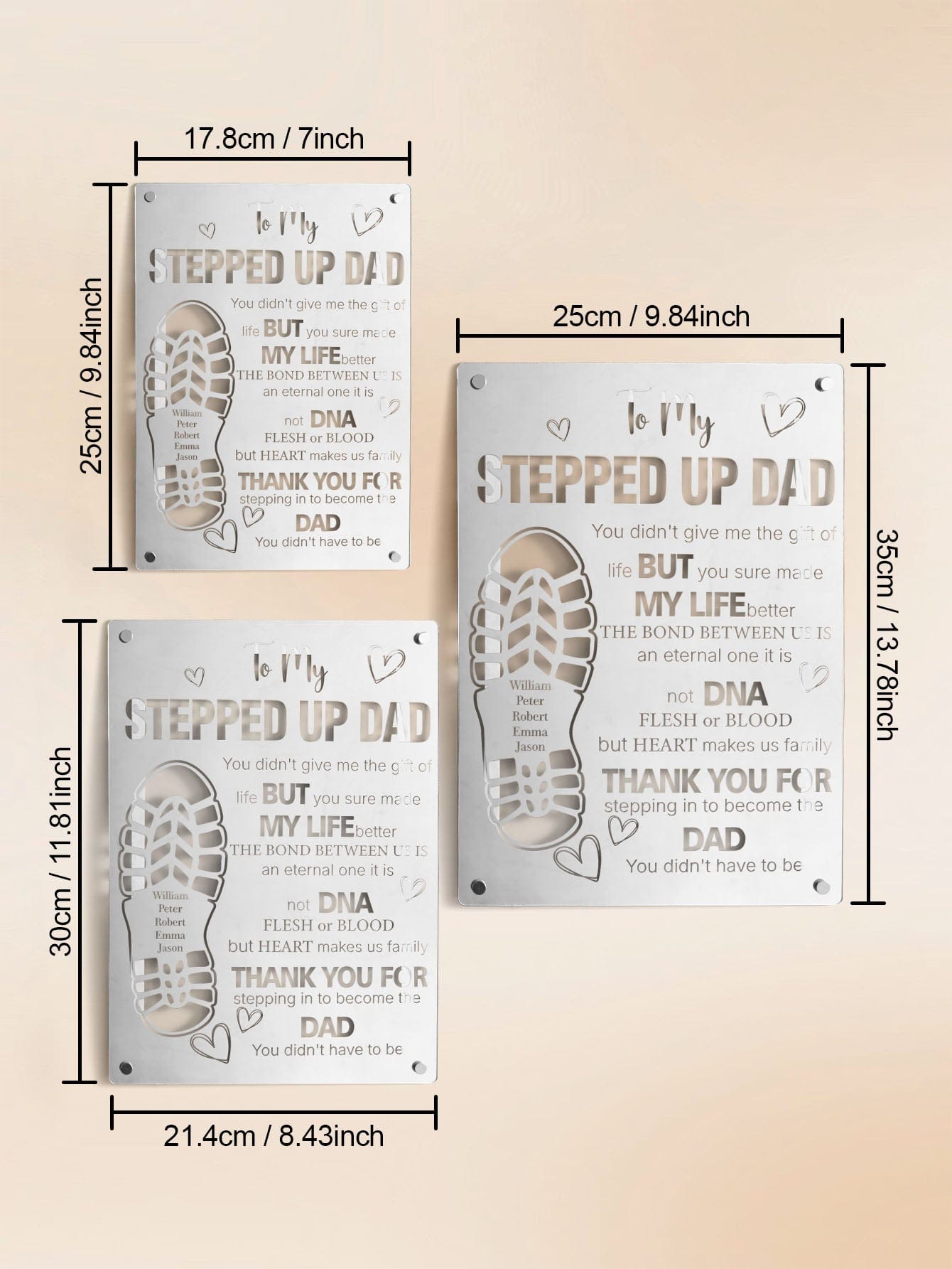 custom custom gift for dad special gift idea
