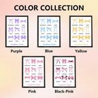 Personalized Bow Wooden Plaque with Biblical Text Birthday Gift for Her