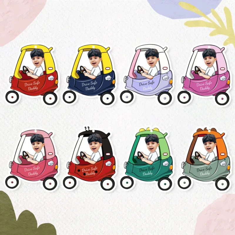 Personalized Drive Safe Car Air Freshener Custom Air Freshener Rearview Mirror Ornament Gifts for Father