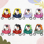 Personalized Drive Safe Car Air Freshener Custom Air Freshener Rearview Mirror Ornament Gifts for Father