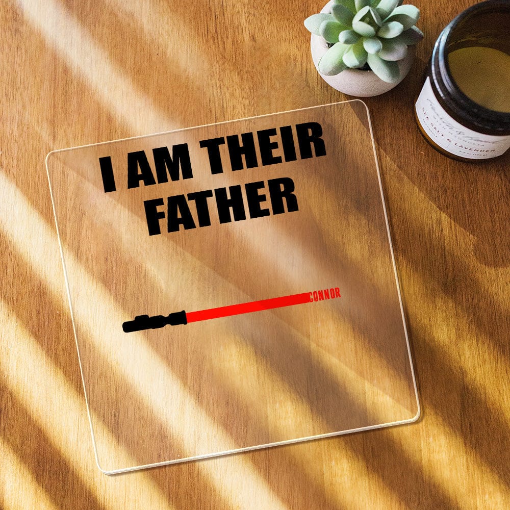 personalized ornament for dad with precision engraved detail