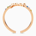 Custom Name Ring with Six Birthstones Anniversary Gift Valentine's Day Gift