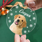 Personalized Photo and Name Photo Ornament Meaningful Keepsake Detail
