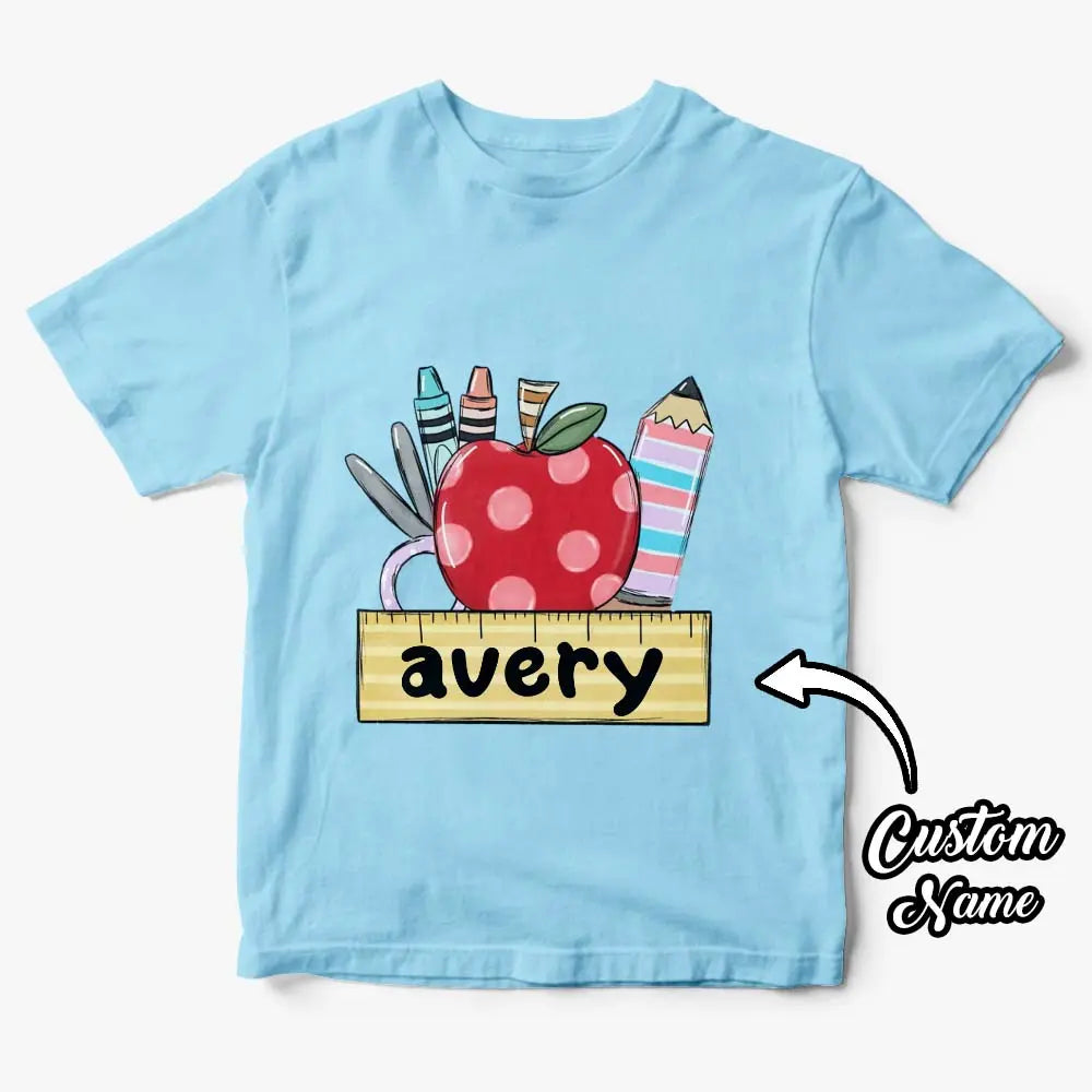 shirt back to school personalized gift for daughter detail photo