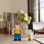 3D Print Custom Giant Minifigs Personalized Photo Turn Your Photo into Minifigs Gifts for Son Production Time: 7–10 Working Days