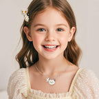 Personalized Unicorn Necklace with Birthstone Name Necklace Birthday Gift for Girls