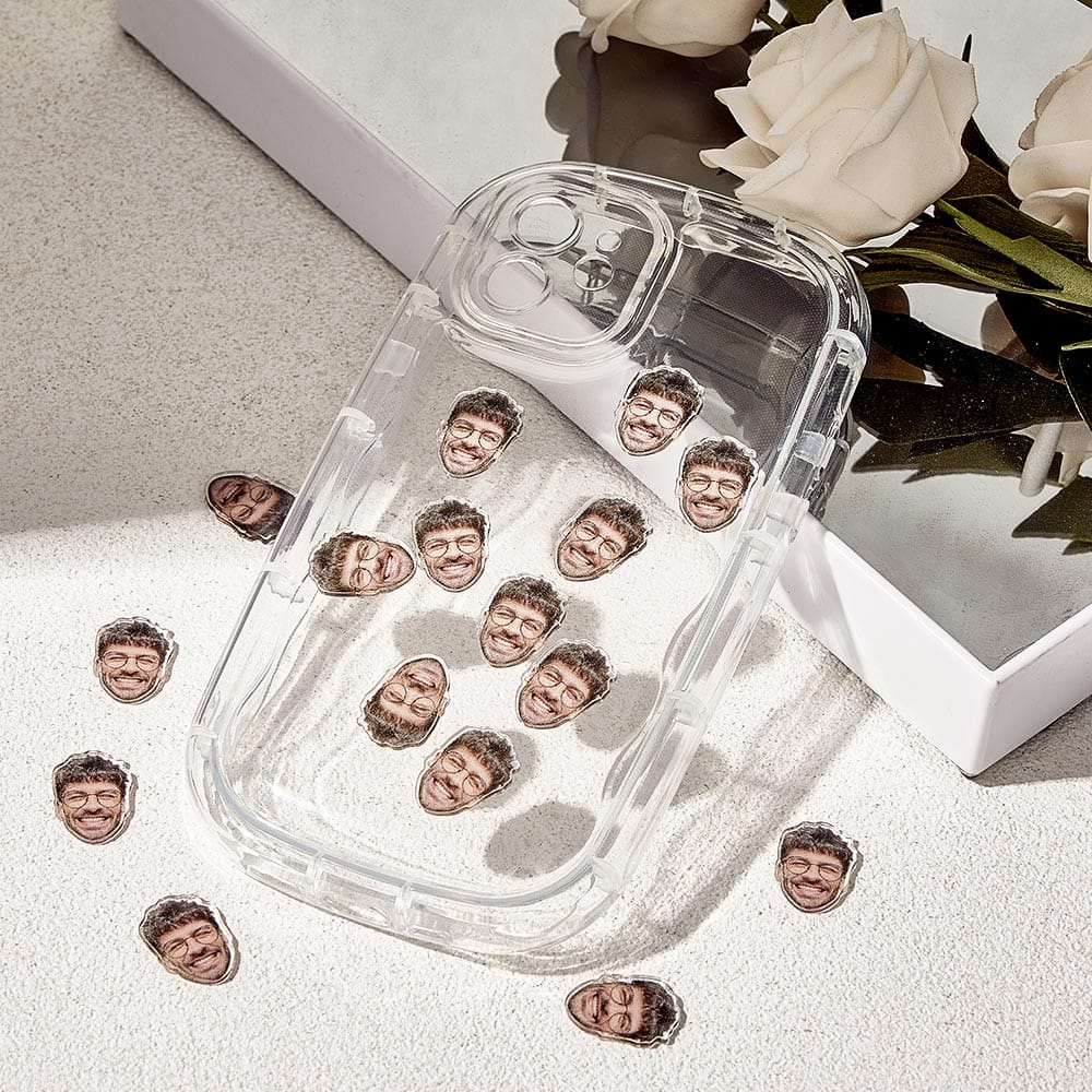 Personalized Face Photo iPhone Case – Custom Your Own Face on Phone Cover