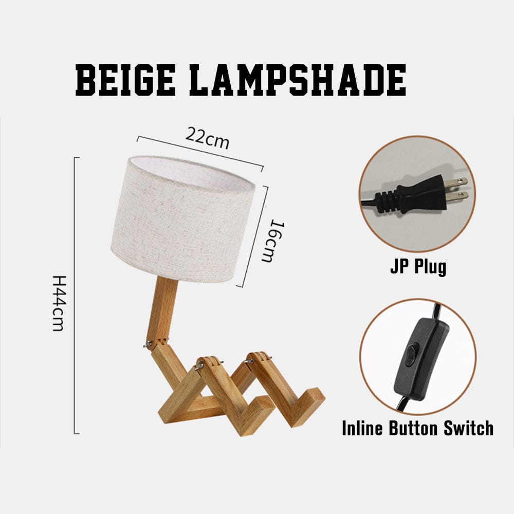 wooden table lamp keepsake as a housewarming gift