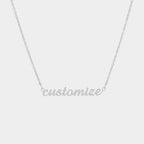 Personalized Name Necklace Stainless Steel