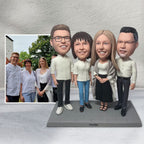 custom bobble head capture moment miniature handcrafted desk display pet lover fully front view