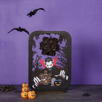 3D Paper Sculpture Night Light Fall Truck Halloween Gifts for Kids and Adults Great Decor Light in Bedroom Living Room - DiyGiftly