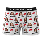 boxer shorts soft stretch comfort funny romantic gift for boyfriend