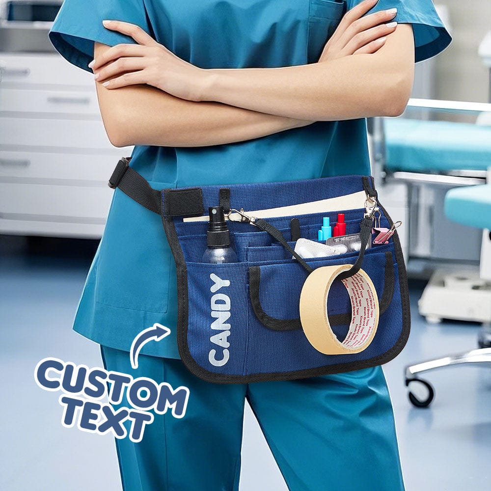 Personalized Name Nurse Fanny Pack Nurse Organizer Bag Gifts for Medical Staff