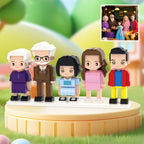 made for birthday smiles brick figure custom character design anniversary gift for grandparents