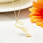 Custom Personalized Signature Style Name Necklace