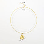 necklace reading gift personalized gift for daughter custom detail