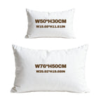 Custom Face Pillow couple gift Pillowcase with Insert W76 H50CM