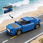 Custom Brick Car Building Set - Handcrafted Sports Car Model, Collectible Gift for Adults